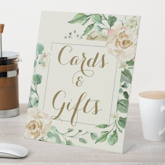 Signe De Table Fête des mariées florale classique (In SItu)