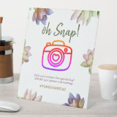 Signe De Table Fête des mariées florale classique simple (In SItu)