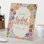 Signe De Table Fête des mariées ou Mariage floral (In SItu)