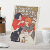 Signe De Table Fête du chocolat français Steinlen Art (In SItu)
