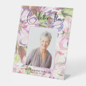 Signe De Table Fête florale de la vie funéraire (Recto)