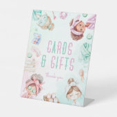 Signe De Table Fête spa Cartes et cadeaux Pastel Anniversaire (Recto)