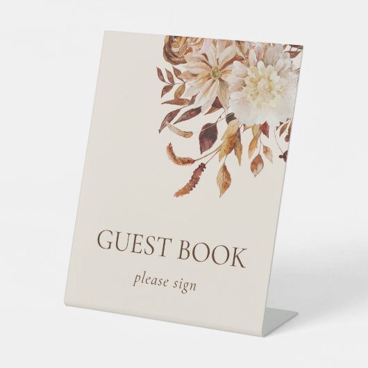 Signe De Table Feuilles d'automne (Recto)