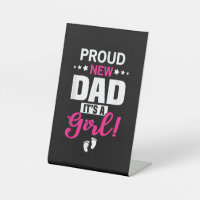 Fier Nouveau Papa C'est une fille