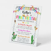 Signe De Table Final Fiesta Mexicana Bachelorette Party Cocktail (Recto)