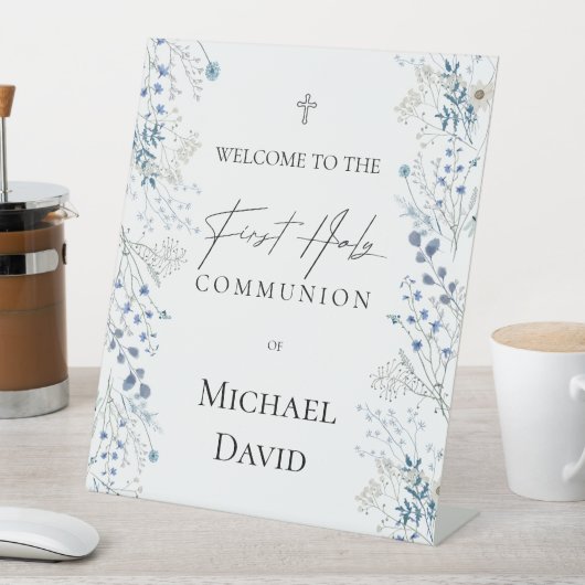 Signe De Table First Communion welcome (In SItu)