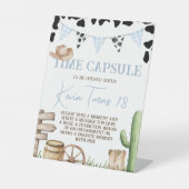 Signe De Table First Rodeo Time Capsule Sign (Recto)