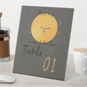 Signe De Table First Trip Around The Sun Table Numbers (In SItu)