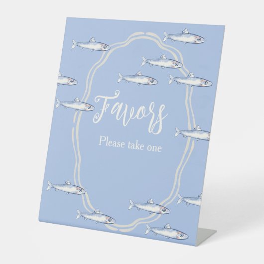 Signe De Table Fish and sea (Recto)