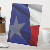 Signe De Table Flag of Texas Pop Art (In SItu)