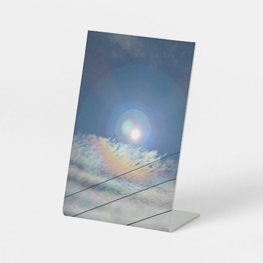 Signe De Table Flair solaire - BRIGHT AUJOURD'HUI (Recto)