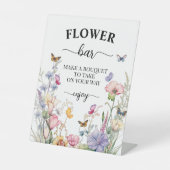 Signe De Table Fleur Bar Cadeau de Mariage (Recto)