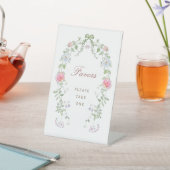 Signe De Table Fleur de cadre Faveurs (In SItu)