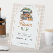 Signe De Table Fleur de douche nuptiale du marché Signal (In SItu)