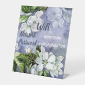 Signe De Table Fleur de pommier  (Recto)