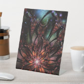 Signe De Table Fleur imaginaire fractale douce et tendresse invit (In SItu)