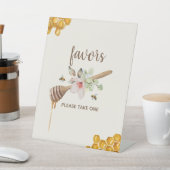 Signe De Table Fleur Miel Abeille Baby shower Faveurs (In SItu)