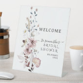 Signe De Table Fleur sauvage boho Fête des mariées moderne Accuei (In SItu)