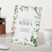 Signe De Table Fleur sauvage d'été aquarelle combien de baisers (In SItu)