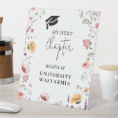 Signe De Table Fleur sauvage Garden Mon prochain chapitre Graduat (In SItu)