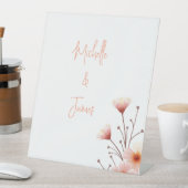 Signe De Table Fleurs aquarelles professionnelles tendance (In SItu)