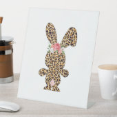 Signe De Table Fleurs de lapin Empreinte de léopard Filles Femmes (In SItu)