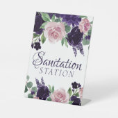 Signe De Table Fleurs luxuriantes | Station d'assainissement viol (Recto)