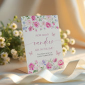 Signe De Table Fleurs Roses Combien De Candies Sont Dans Le Jar