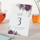 Signe De Table Fleurs violettes, Fleurs de prunes, Boho, Numéros (In SItu)