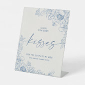 Signe De Table Floral Chinoiserie Devine Combien De Baisers (Recto)