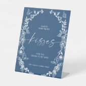 Signe De Table Floral Chinoiserie Devine Combien De Baisers (Recto)