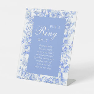 Signe De Table Floral Français Quelque Chose De Bleu Y Met Une Ba