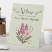 Signe De Table Floral Notes & Daily Planning-florist (In SItu)