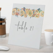 Signe De Table Flore simple (In SItu)