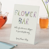 Signe De Table Flower Bar - Bouquet Bar Customizable  (In SItu)