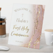 Signe De Table fluid marble | First Communion (In SItu)