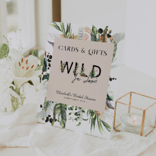 Signe De Table Folle Amoureuse Réception de Mariage dans la Jun
