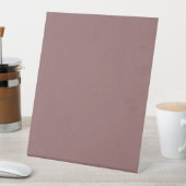 Signe De Table Fond texturé rose calme & simple (In SItu)