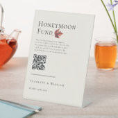 Signe De Table Fonds de Mariage de lune de miel pour feutre d'aut (In SItu)