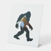 Signe De Table Forêt de nuit Bigfoot (Recto)