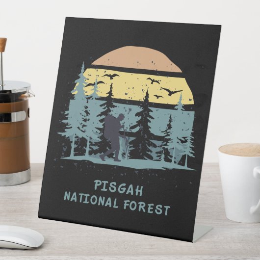 Signe De Table Forêt nationale de Pisgah (In SItu)