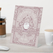 Signe De Table Fortunes Told Here Pink Baby Shower (In SItu)