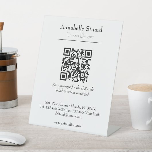 Signe De Table Fournitures de bureau de bureau modèles accessoire (In SItu)