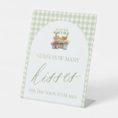 Signe De Table Fraîchement sorti du marché Devinez combien de bai (Recto)