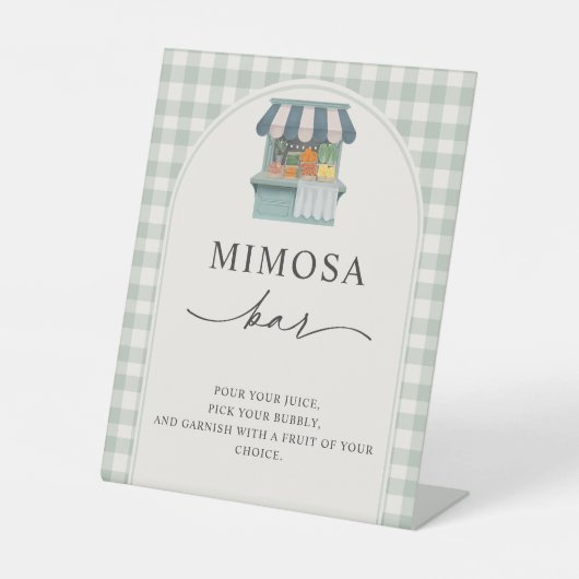 Signe De Table Fraîchement sorti du marché Fête des mariées Mimos (Recto)