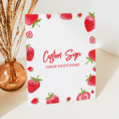 Signe De Table Fraise Berry Sweet Custom Party