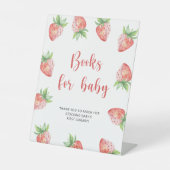 Signe De Table fraise - livres pour bébé (Recto)