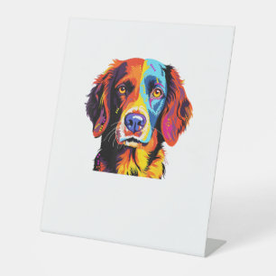 Signe De Table Français Bretagne Espagnol Maman Papa Papa Chien V