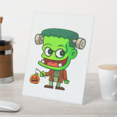 Signe De Table Frankenstein Toon (In SItu)