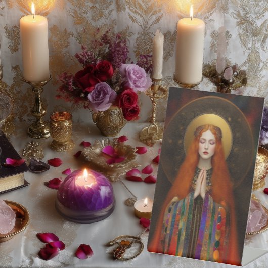 Signe De Table Freyja déesse de MagicK Love et portrait de beauté